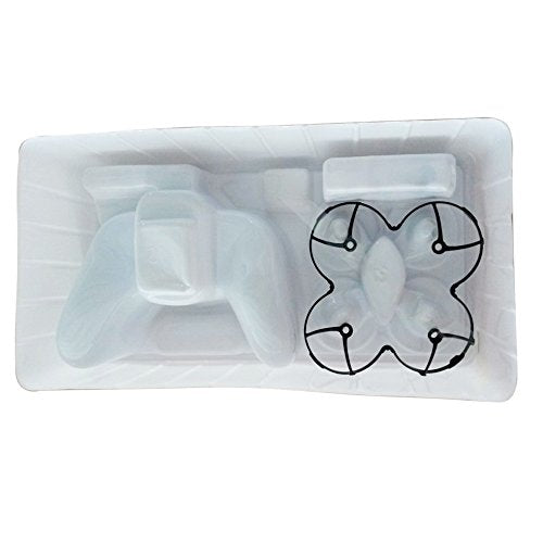 HUBSAN X4 H107C Drone 4 Channel 2.4GHz 6 Axis Gyro RC Quadcopter with 480P Camera Mode 2 RTF (480P silver red)