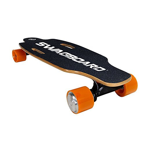 Swagboard NG-1 NextGen Motorized Electric Skateboard with Wireless Remote, Black, 9"x32"x 4"