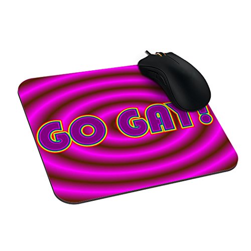 Picture Mouse Pad GO GAY! pro gay / lesbian pride Best Mousepads Gay