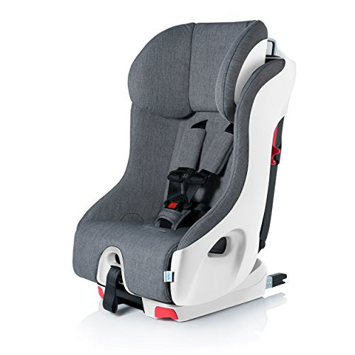 Clek Foonf Rigid Latch Convertible Baby and Toddler Car Seat, Rear and Forward Facing with Anti Rebound Bar, Flamingo 2017