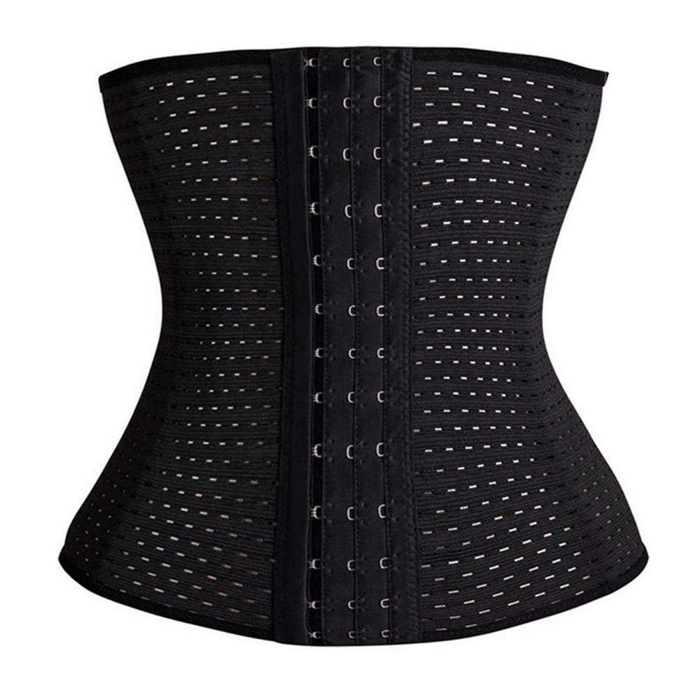 Women's Best Waist Trainer - WinCret Elastic Polyester Corset Waist Shaper Postpartum Waist Belt Waist Training Corset
