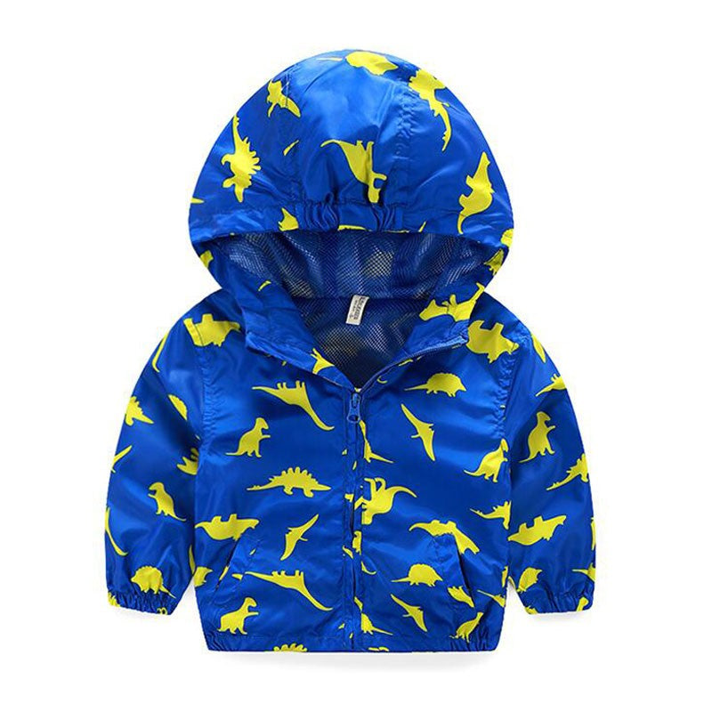 Dinosaur hooded outlet jacket