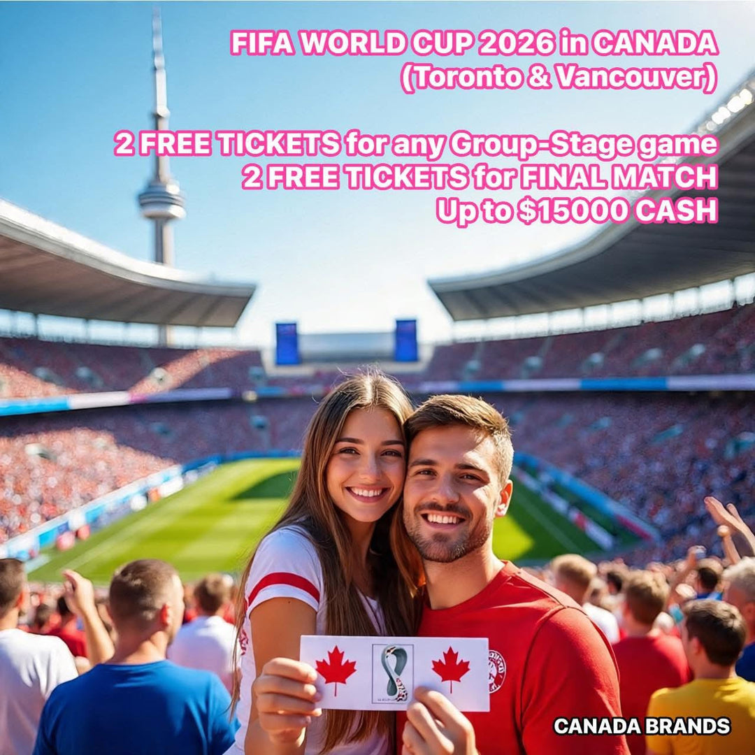 You may be eligible for 2 FREE Official FIFA World Cup 2026 Tickets (up to $15K Cash)