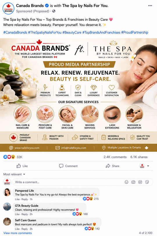 Get Featured as a Top Brand🥇Franchise | News | Media. New Customers & Branding solutions.