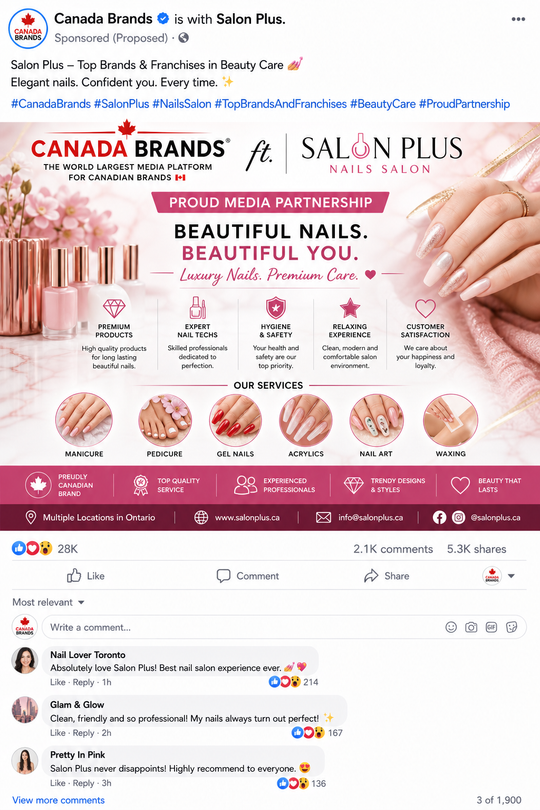 Get Featured as a Top Brand🥇Franchise | News | Media. New Customers & Branding solutions.