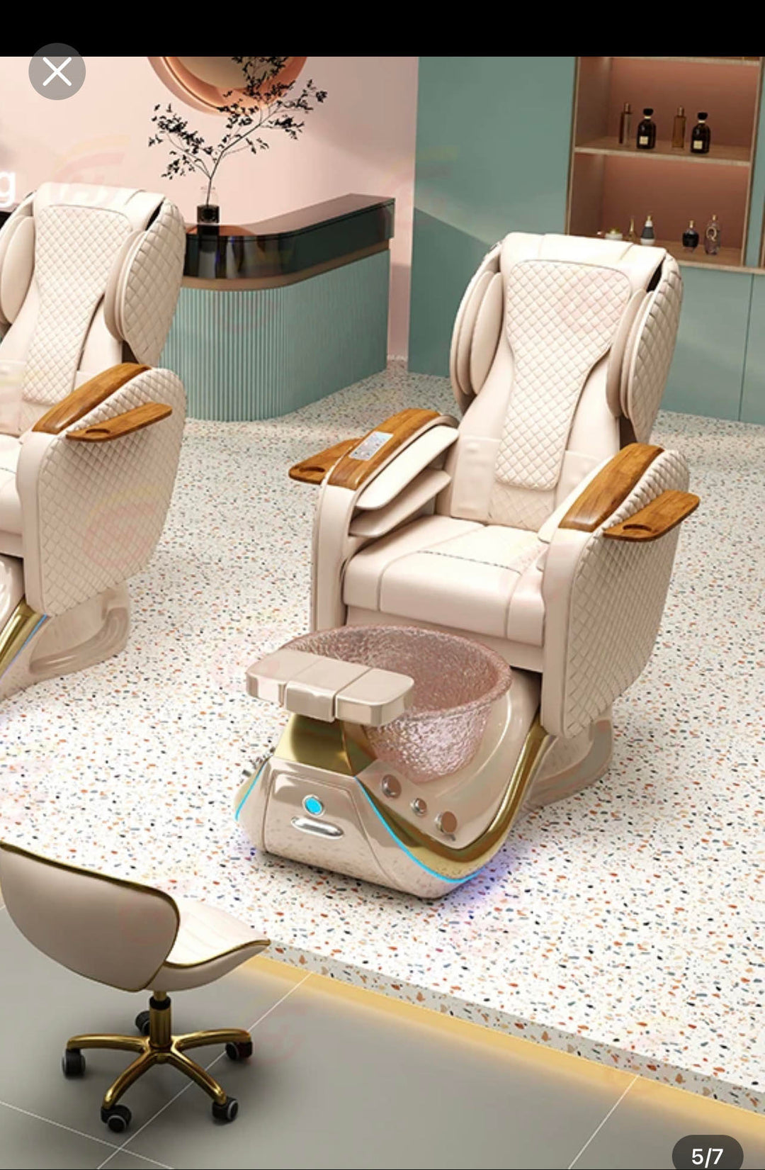 Nails Massage Chair