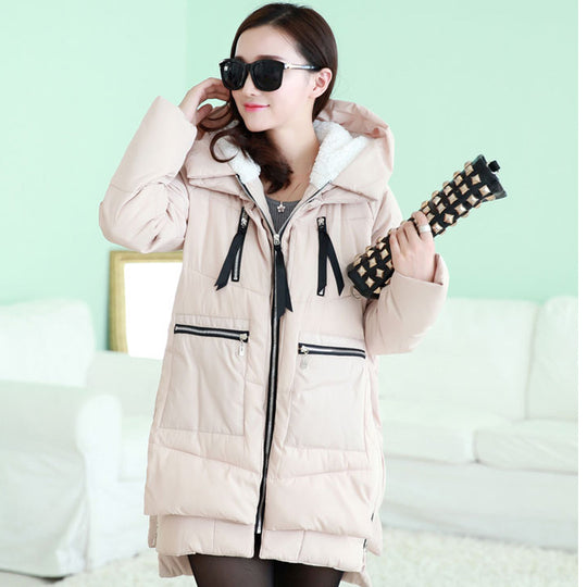 Women Military Coats Plus Size Thickening Cotton Hooded Parkas For Women Winter Coat Chaquetas Mujer Z008