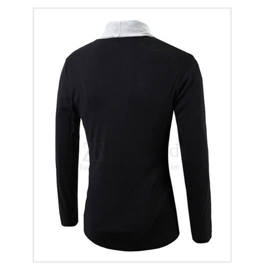 Men coat wool long sleeve slim Lapel collar england fashion style men