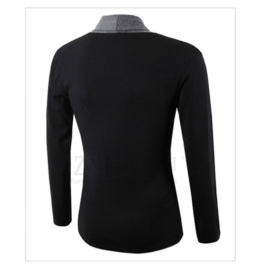 Men coat wool long sleeve slim Lapel collar england fashion style men