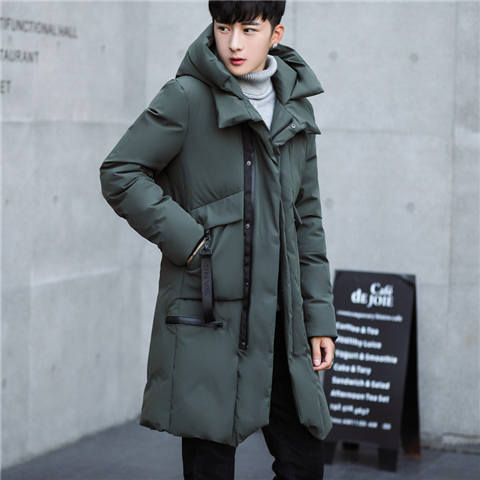 -30 Degree Temperature 2017 Long Thick Warm Casual Winter Jacket Men