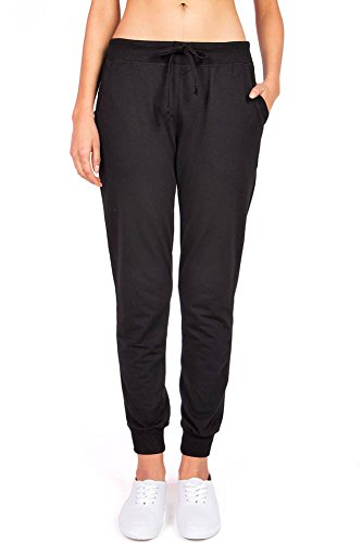 Ambiance Women's Juniors Soft Jogger Pants