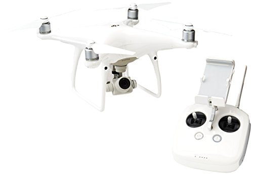 DJI Phantom 4 Professional Drone, Hobby RC Quadcopter & Multirotor, White