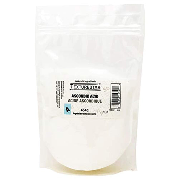 Texturestar Vitamin C (Ascorbic Acid) Powder - 454g (1Lb) | All Natural Daily Supplement, Food Grade, Additive Free