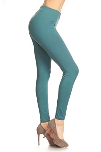 Leggings Depot Buttery Soft Basic Solid 45 COLORS Best Seller Leggings Pants Carry 1000+ Print Designs