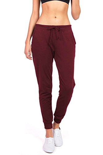 Ambiance Women's Juniors Soft Jogger Pants