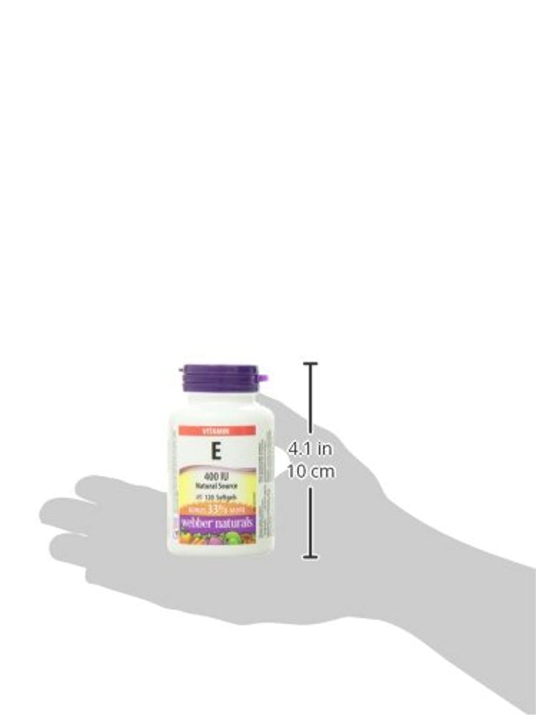 ber Naturals Vitamin E Natural Source Softgel, 400 IU CANADA BRANDS™