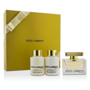 Dolce & Gabbana The One Coffret: Eau De Parfum Spray 75ml + Body Lotion 100ml + Shower Gel 100ml 3pcs
