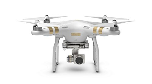 DJI CP.PT.000181 Phantom 3 Professional Quadcopter Drone with 4K UHD Video Camera, White