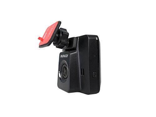 Papago Car Dash Camera GoSafe 388 Full HD Dash Cam 1080P Car DVR with GPS option, Night Vision ,Free 8GB Micro SD Card GS3888G, Black