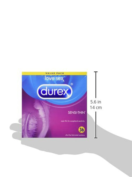 Durex Sensi Thin Lubricated Condoms