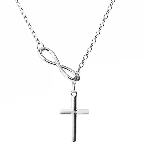 Fervent Christian Charm Necklace for Teen Girls w/[Men Gold Cross Chain Option]
