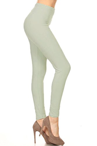 Leggings Depot Buttery Soft Basic Solid 45 COLORS Best Seller Leggings Pants Carry 1000+ Print Designs