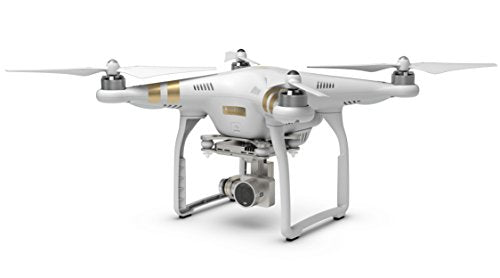 DJI CP.PT.000181 Phantom 3 Professional Quadcopter Drone with 4K UHD Video Camera, White