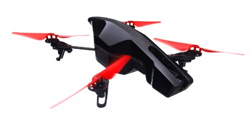 Parrot AR.Drone 2.0 Power Edition Quadricopter, Red