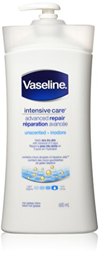 Vaseline Intensive Care Unscented Body Lotion 600mL