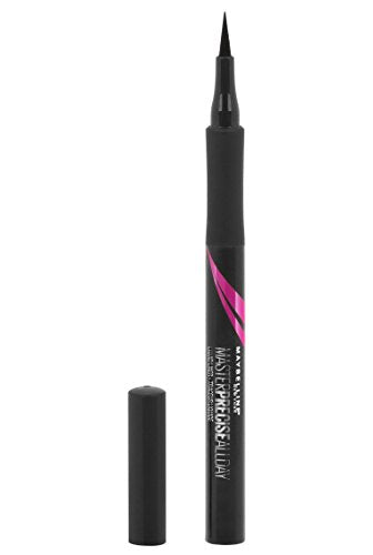 Maybelline New York Eye Studio Master Precise Liquid Eyeliner, Black, 0.037 Fluid Ounce