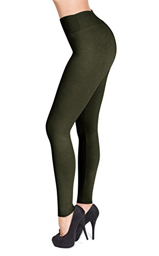 Sejora Satina High Waisted Leggings - 22 Colors - Super Soft Full Length Opaque Slim