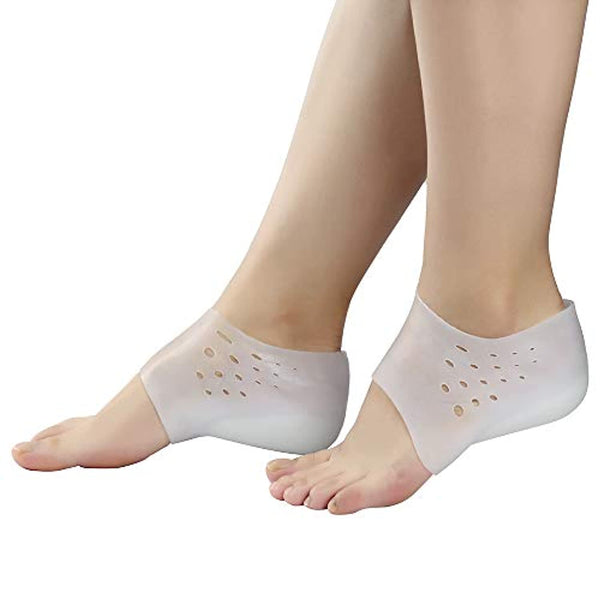 Okngr Height Increase Socks Invisible Height Lift Heel Pad Socks,4cm/1.6inch