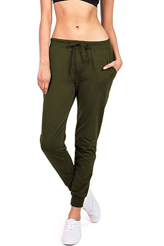 Ambiance Women's Juniors Soft Jogger Pants