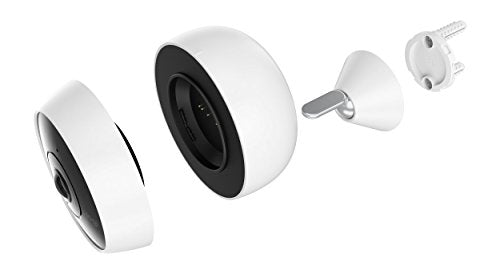 Logitech Circle 2 WiFi Indoor/Outdoor Wireless Home Security Camera, White (961-000416)