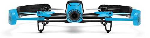 Parrot BeBop Drone 14 MP Full HD 1080p Fisheye Camera SkyController Bundle (Blue)