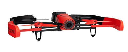 Parrot BeBop Drone 14 MP Full HD 1080p Fisheye Camera Quadcopter (Red)