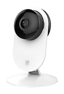 YI 1080p Home Camera, Indoor Wireless IP Security Surveillance System with Night Vision for Home / Office / Baby / Pet Monitor with iOS, Android App - Cloud Service Available