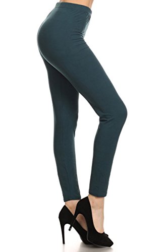 Leggings Depot Buttery Soft Basic Solid 45 COLORS Best Seller Leggings Pants Carry 1000+ Print Designs