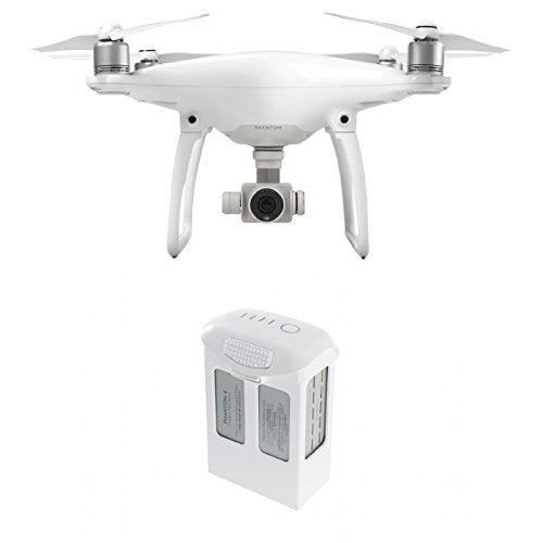 DJI Phantom 4 Professional Drone, Hobby RC Quadcopter & Multirotor, White