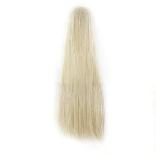 Anime Costume Long Straight Cosplay Wig (Light Blonde)