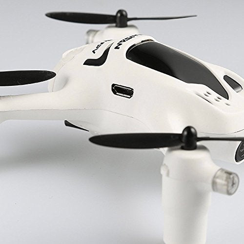 HUBSAN H107D+ X4 Drone FPV PLUS 5.8GHz Altitude Mode Quadcopter with 1080P HD Camera (white)