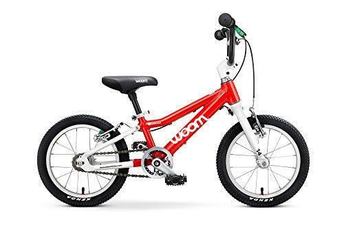 Woom 3 Pedal Bike 16”, Ages 4 to 6 Years, green