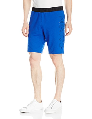 Calvin Klein mens Mixed Media Terry Logo Short