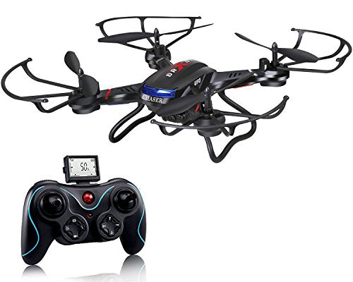 Holy Stone Chaser RC Drones with HD Camera, 4CH 2.4GHz Equipped with Headless System, One Key Return [ Upgraded with Altitude Hold Function]