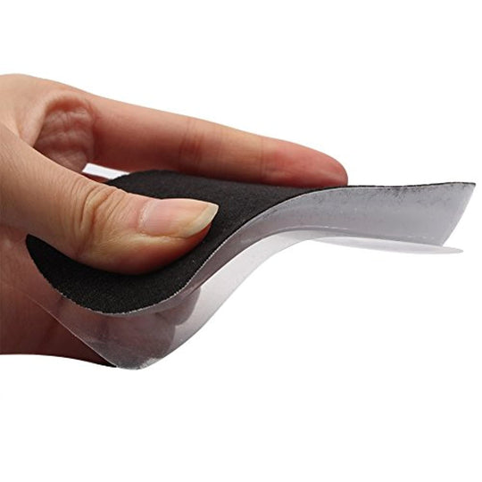 Silicone Heel Cushion Inserts - 0.4 Inches Height Increase Insoles - Achilles Tendonitis For Men