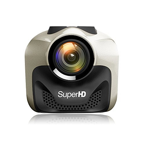 MERRILL Dash Cam Mini 1080P 170 Wide Angle with G-sensor, Motion Detection, Parking Monitor, 32G SD Card