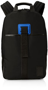 Calvin Klein Men's Ballistic Nylon Backpack, Black/Blue, One Size