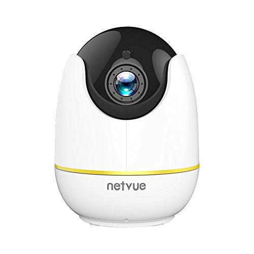 Netvue 1080P Home Security WiFi Camera, Wireless IP Camera, 24/7 Cloud Storage, Motion Detection P/T/Z, 2 Way Audio and Night Vision, Baby Monitor (1080P)