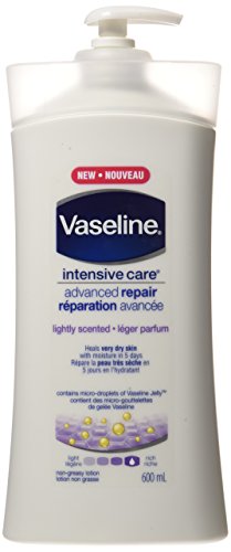 Vaseline Intensive Care Unscented Body Lotion 600mL