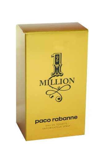 Paco Rabanne 1 Million Eau De Toilette Spray for Men, 1.7 fl. Oz.